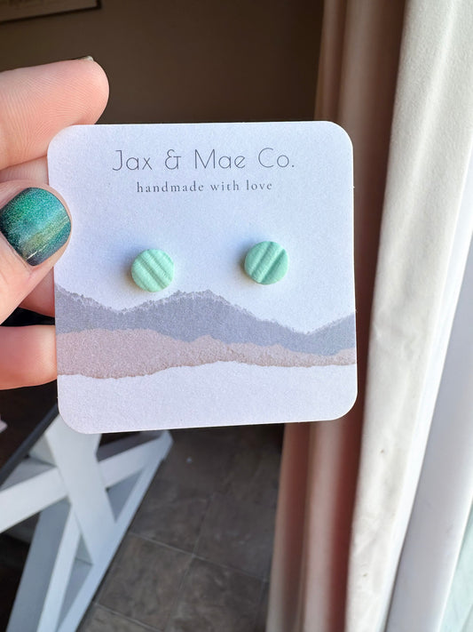 mint mini studs