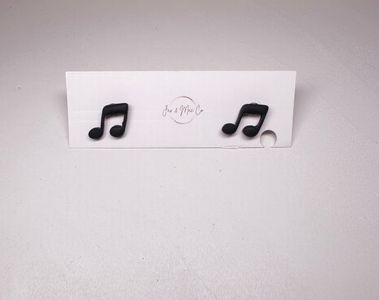 Music Note Studs