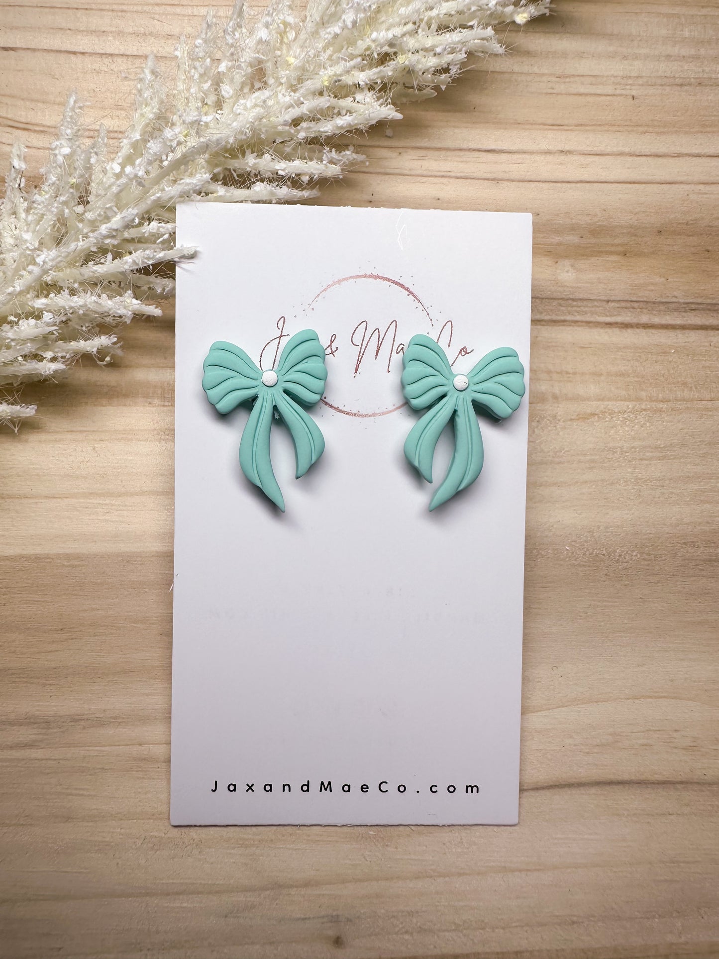 Bows - teal/mint
